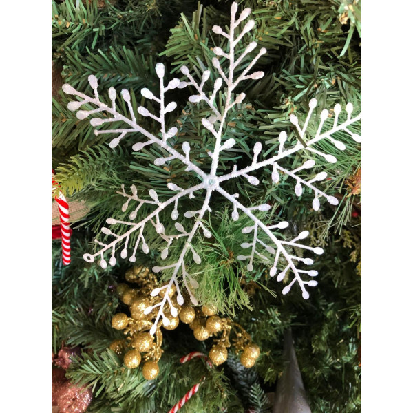CN838 FLOCO DE NEVE 21CM CX C/12