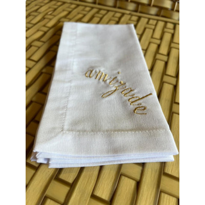 GBBCH 09(GB BORDADO AMIZADE DOURADO TECIDO BRANCO) GBBCH 09(GB BORDADO AMIZADE DOURADO TECIDO BRANCO)