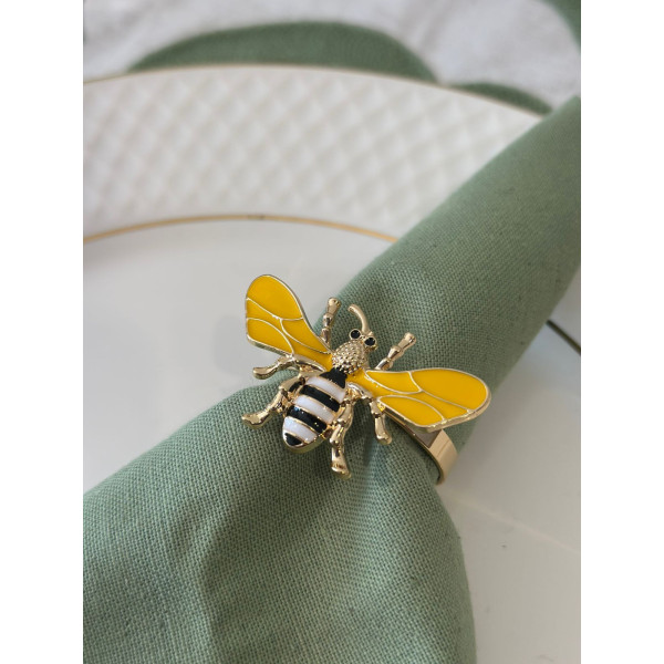 ANEL GUARDANAPO HONEY BEE 5X3X4,3CM C/4