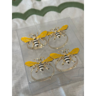 ANEL GUARDANAPO HONEY BEE 5X3X4,3CM C/4