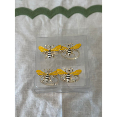 ANEL GUARDANAPO HONEY BEE 5X3X4,3CM C/4