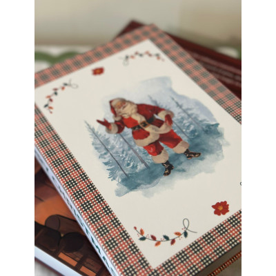 JG CAIXA LIVRO DECOR MERRY CHRISTMAS 2T