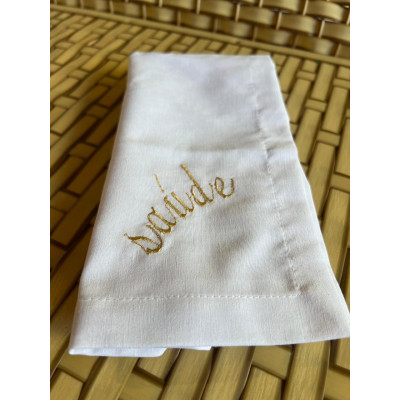 GBBCH 07(GB BORDADO SAUDE DOURADO TECIDO BRANCO) GBBCH 07(GB BORDADO SAUDE DOURADO TECIDO BRANCO)
