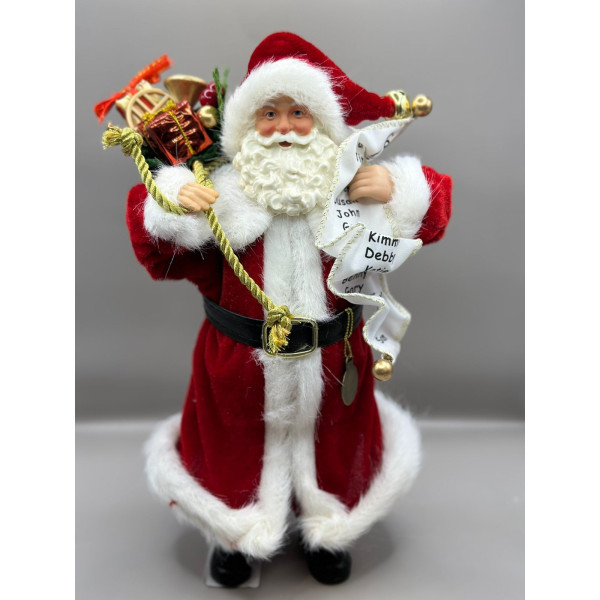 PAPAI NOEL COLECTION 30CM TRADICIONAL