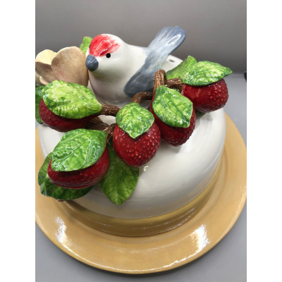 QUEIJEIRA COM PASSARO