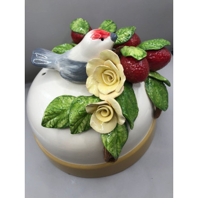 QUEIJEIRA COM PASSARO