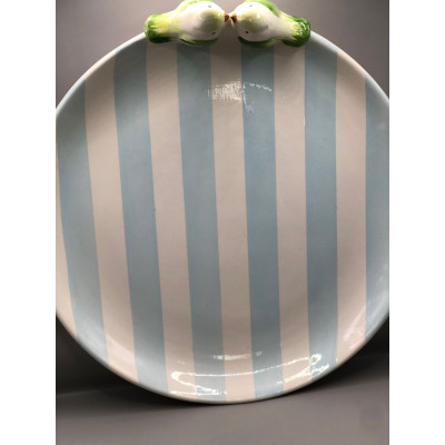 TRAVESSA REDONDA COM PASSARO