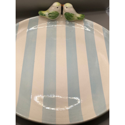 TRAVESSA REDONDA COM PASSARO