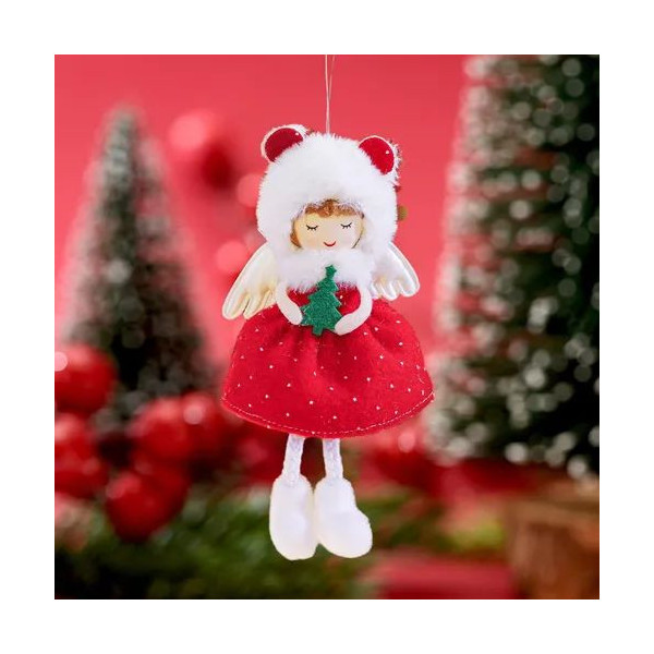 ENF PEND ANJO SORT VRD/VRM/BCO 15cm (DOLLS) C/1 UN