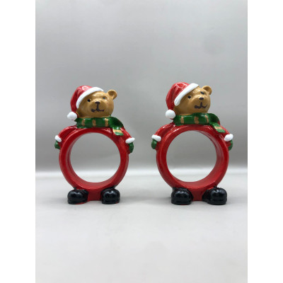 30936 - PORTA GUARD POLIR URSO 4,3X2,2X6,4CM C/2