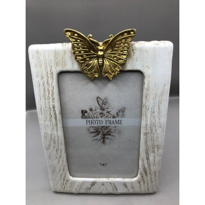 31950 - PORTA RETRATO POLI BUTTERFLY BR14,5x21CM