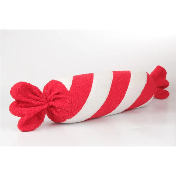 1092462 - ALMOFADA CANDY VRM/BCO 40x15cm () C/1 UN