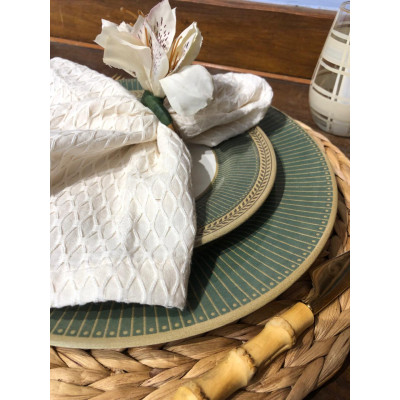 PRATO SOBREMESA CELEBRATE VERDE 1O CLASSIFIC.