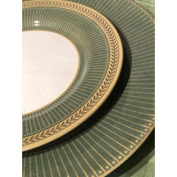 PRATO SOBREMESA CELEBRATE VERDE 1O CLASSIFIC.