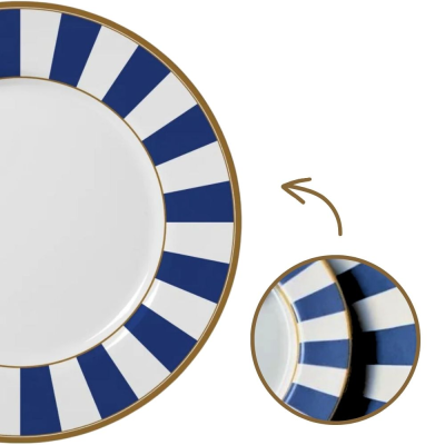PRATO RASO STRIPE AZUL 1O CLASSIFIC.