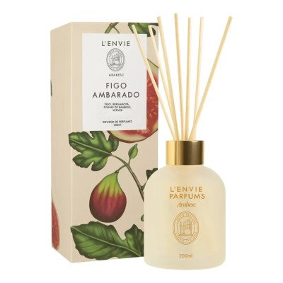 DIFUSOR DE PERFUME FIGO AMBARADO - ARABESC - 200ML