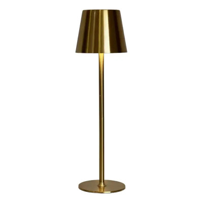 Luminária de mesa em metal dourado Tuut