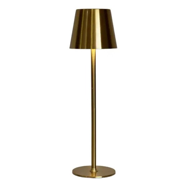 Luminária de mesa em metal dourado Tuut