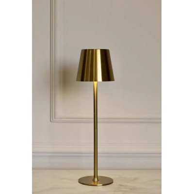 Luminária de mesa em metal dourado Tuut