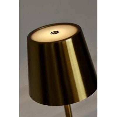 Luminária de mesa em metal dourado Tuut