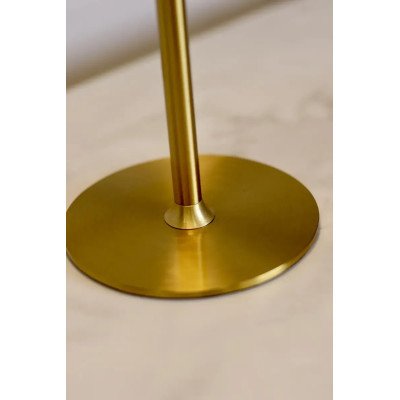 Luminária de mesa em metal dourado Tuut
