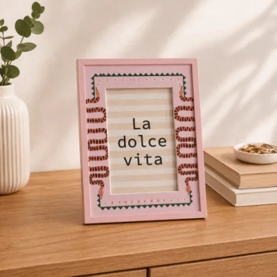 Porta-retrato Dolce Vita em MDF