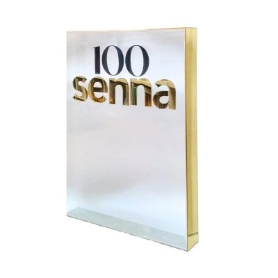 Book Cover 100 Senna Dourado – Queen Books - 1 Edição 2025