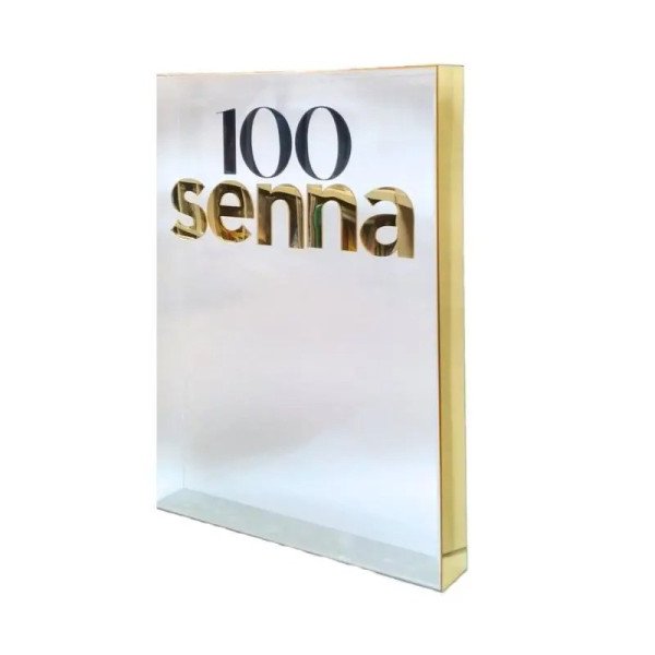 Book Cover 100 Senna Dourado – Queen Books - 1 Edição 2025