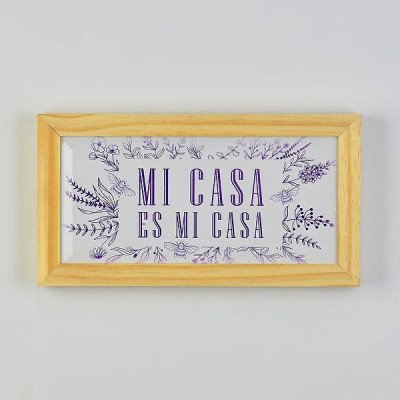 Quadro Mi Casa Es Mi Casa