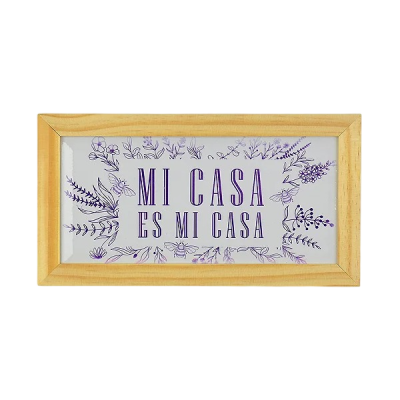 Quadro Mi Casa Es Mi Casa