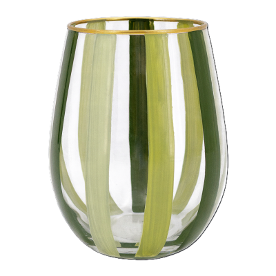 Copo Vidro Milano Verde 600ml