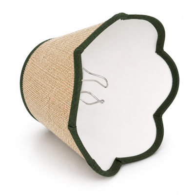 Cúpula para Lustre Borda Verde