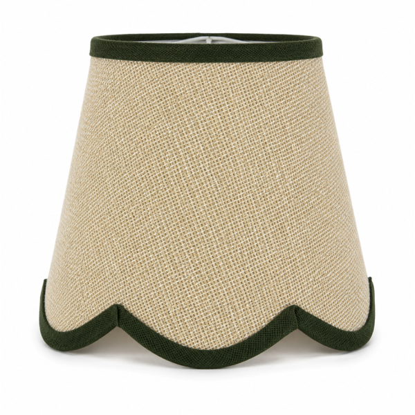 Cúpula para Lustre Borda Verde
