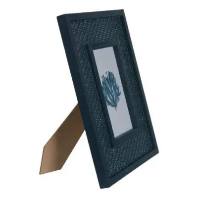 Porta Retrato Azul Marinho MDF - 10X15