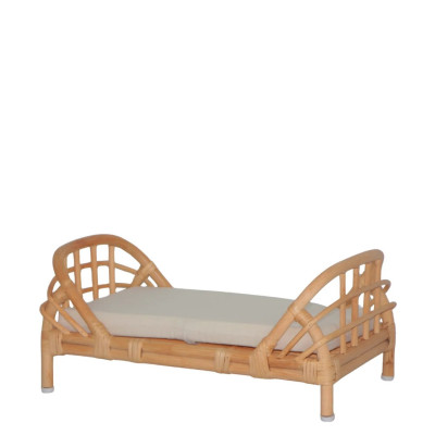 Cama de Boneca de Bambu
