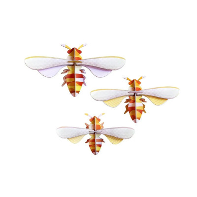 Jogo com 3 Abelhas Honey Bee