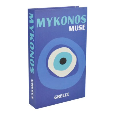 Caixa Livro Decorativa Olho Grego