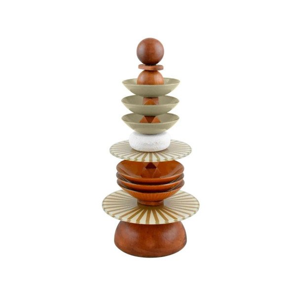 Totem de Vidro Decorativo Pequeno Coleção Dodaim