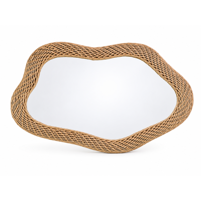 Espelho Decorativo em Rattan