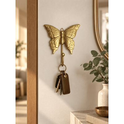 GANCHO DECOR POLI BUTERFLY