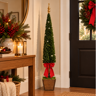 Mini Árvore de Natal com Laço  84cm