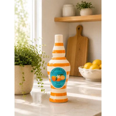 Vaso Decorativo Lemonade em Cerâmica 24cm