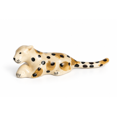 Descanso de Talher Leopardo Marrom