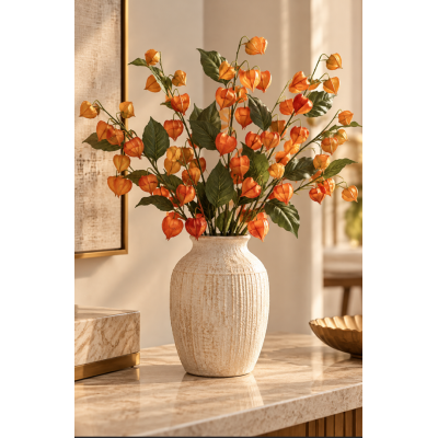 Haste de Fisális Real Toque X13 Laranja Outono 82cm