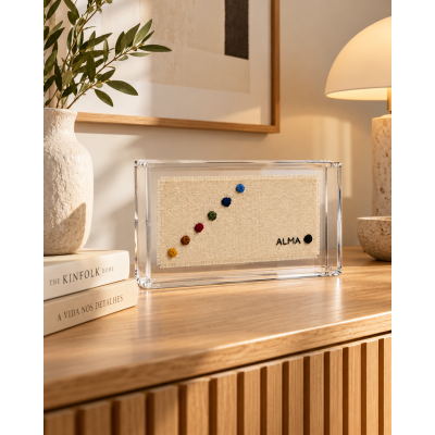 Quadro Decorativo Dots Alma 20x12cm