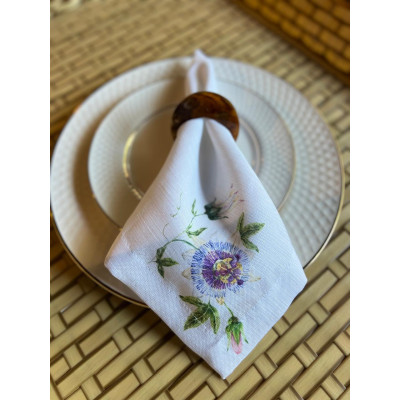 GUARDANAPO ESTAMPADO LINHO SINTETICO - 45X45 CM UNICOTROPICAL