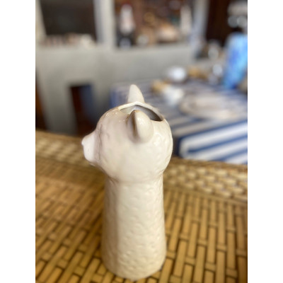 VASO DECORATIVO CERÂMICA LEOPARDO